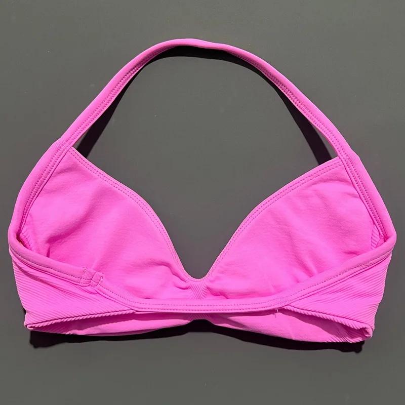 HISTELLO Soutien-gorge de sport à bretelles fines pour femme