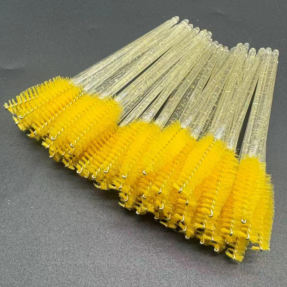 Brosse à cils jetable en cristal