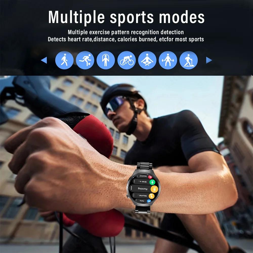 G.L Wear 2025 nouvelle montre intelligente pour hommes affichage HD suivi de la santé appel Bluetooth Assistant vocal sport Smartwatch