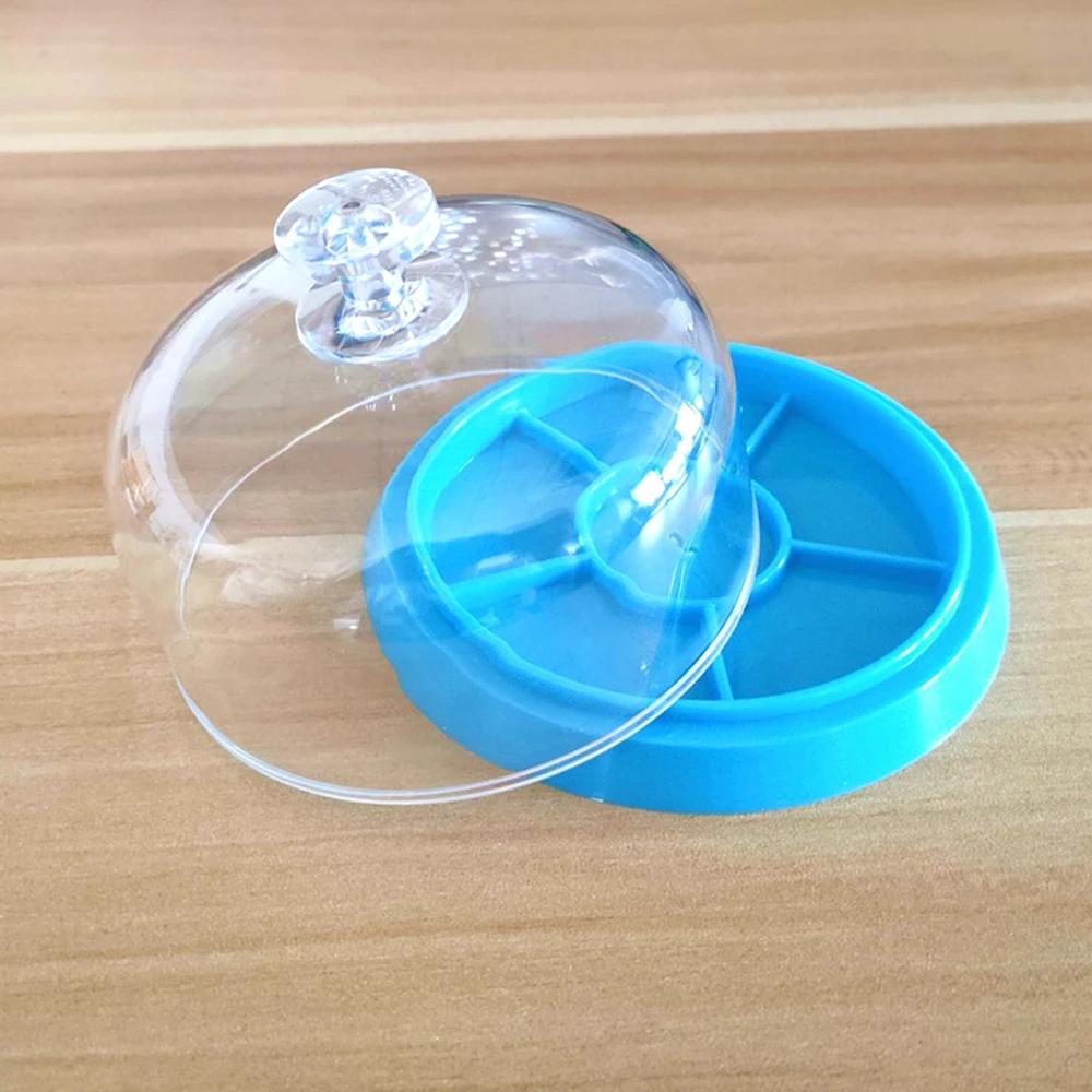 1 ensemble d'outils de réparation de montres - Couvercle de mouvement anti-poussière et anti-humidité avec plateau de rangement, adapté aux pièces de montre