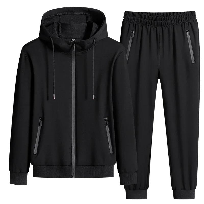 Survêtements grande taille hommes ensembles de vêtements de sport nouveau printemps automne