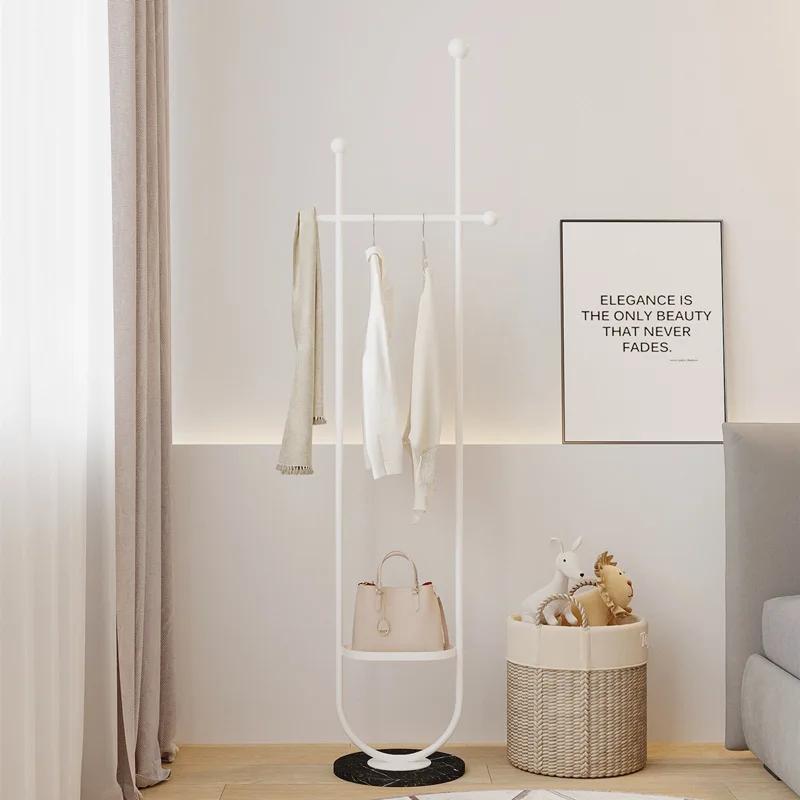 Support Portable porte-vêtements chambre support au sol cintre porte-chapeau maison moderne Perchero De Pie magasin De vêtements meubles