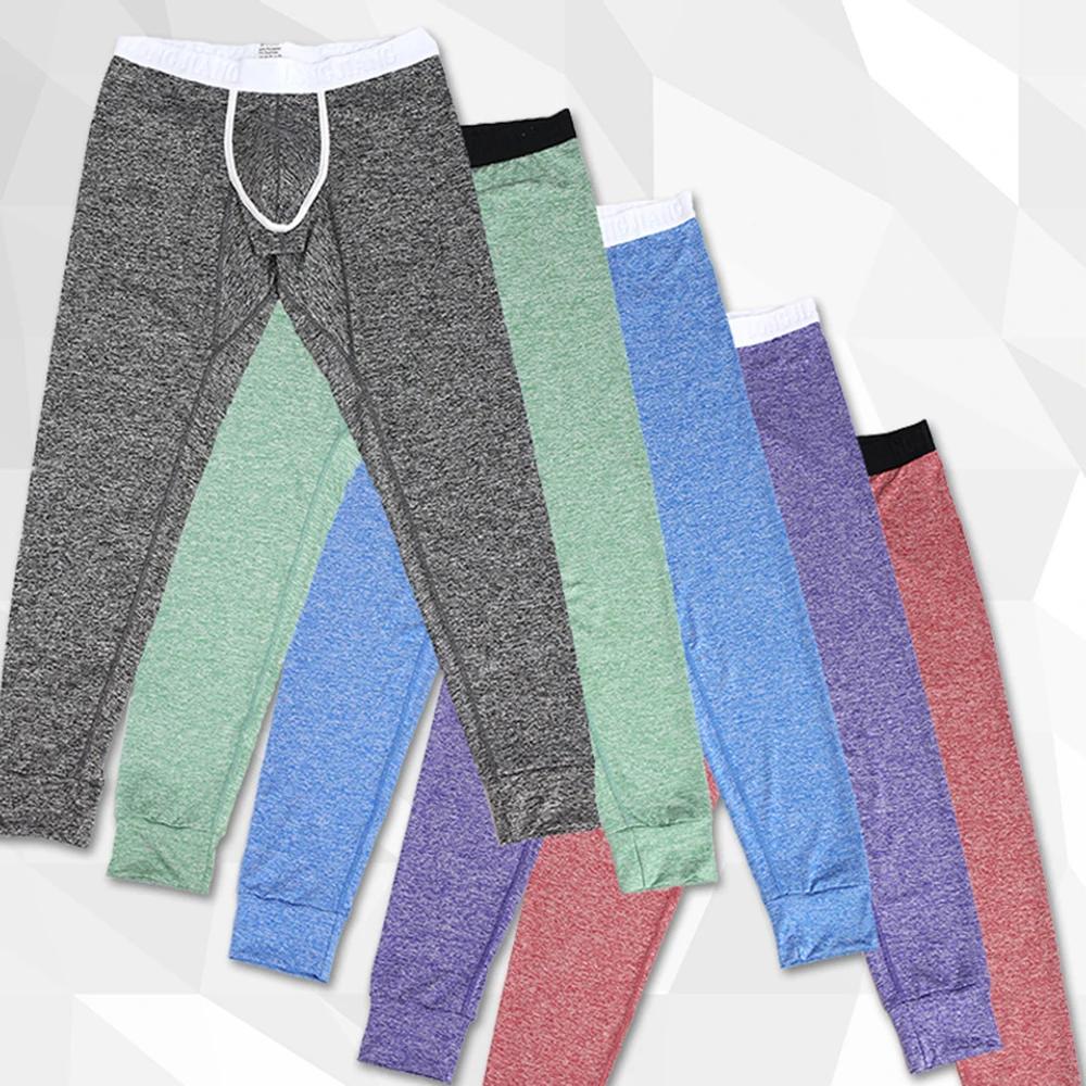 Hiver homme pantalon sous-vêtement thermique bas collants hommes vêtements thermiques garder au chaud pantalons caleçons