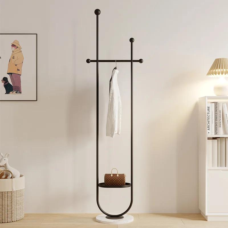 Support Portable porte-vêtements chambre support au sol cintre porte-chapeau maison moderne Perchero De Pie magasin De vêtements meubles