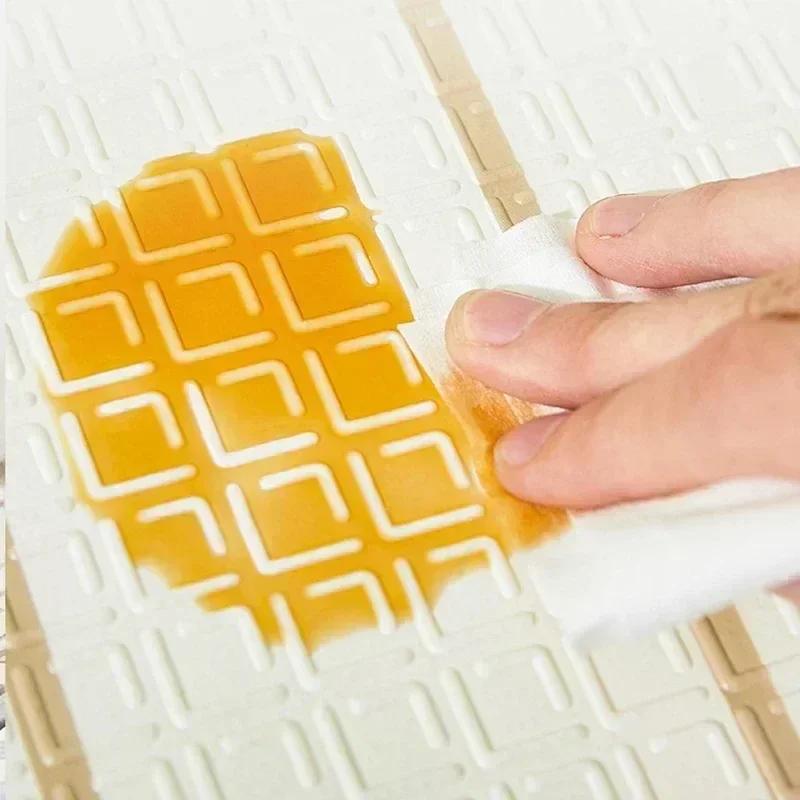 Nouveau bébé pliant ramper activité tapis enfants dessin animé imperméable
