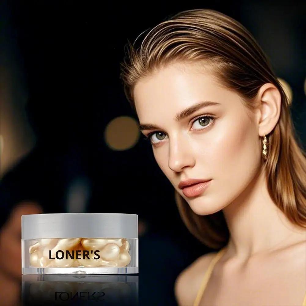Capsules d'acide hyaluronique, sérum hydratant, réparateur, Essence liquide pour le visage, nourrit en profondeur, raffermit la peau, soins pour la peau, 30/100 pièces
