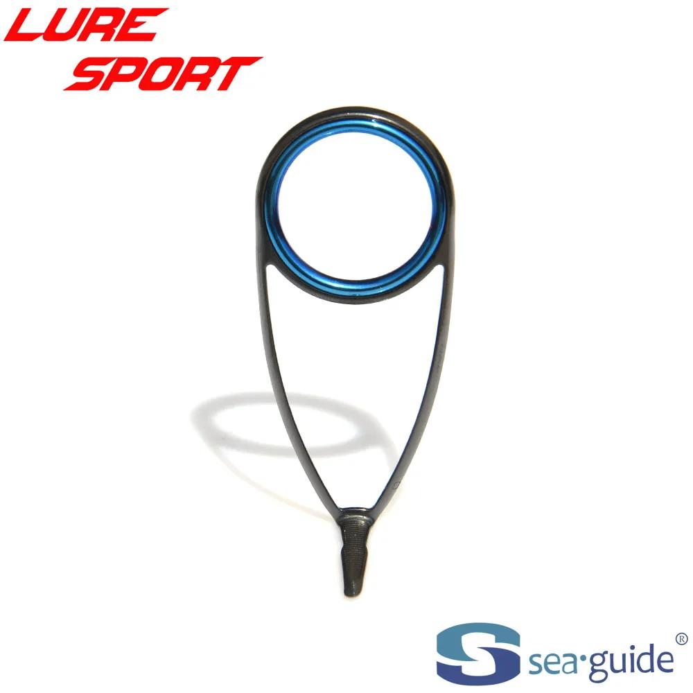 Jeu guides rotation bleu LS anneau cadre acier noir - 9 à 12 pièces pour réparation pêche création DIY