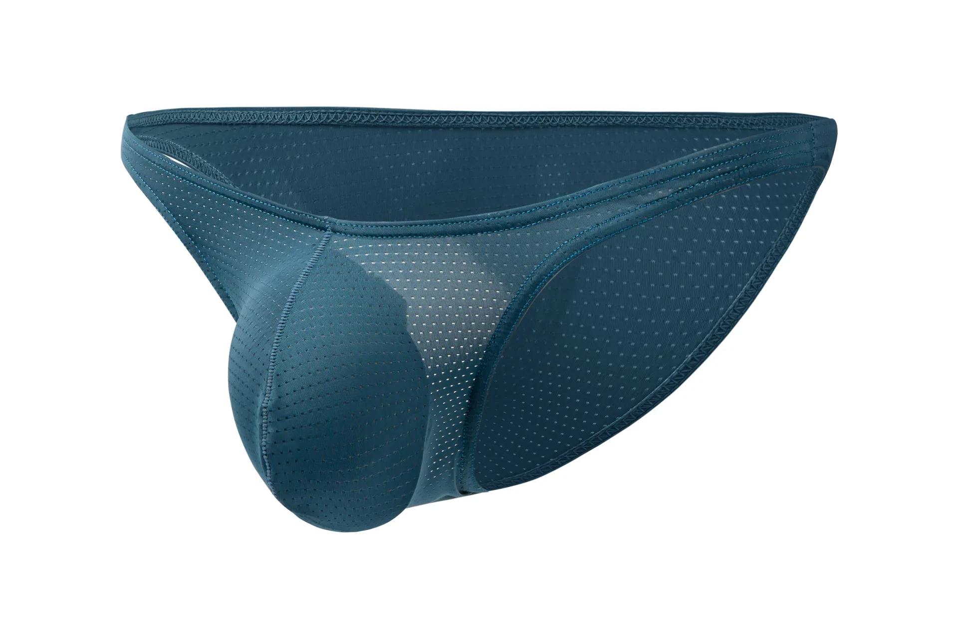 Sous-vêtements Sexy pour hommes taille basse cuecas maille respirant sissy boxeurs et slips calzoncillos de bikini para hombre ropa intérieur