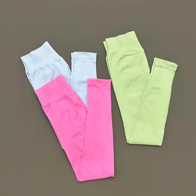 Histello Leggings de sport femmes pantalons sans couture collants de Yoga Scrunch Bum Joggers Fitness Biker pantalon exe
