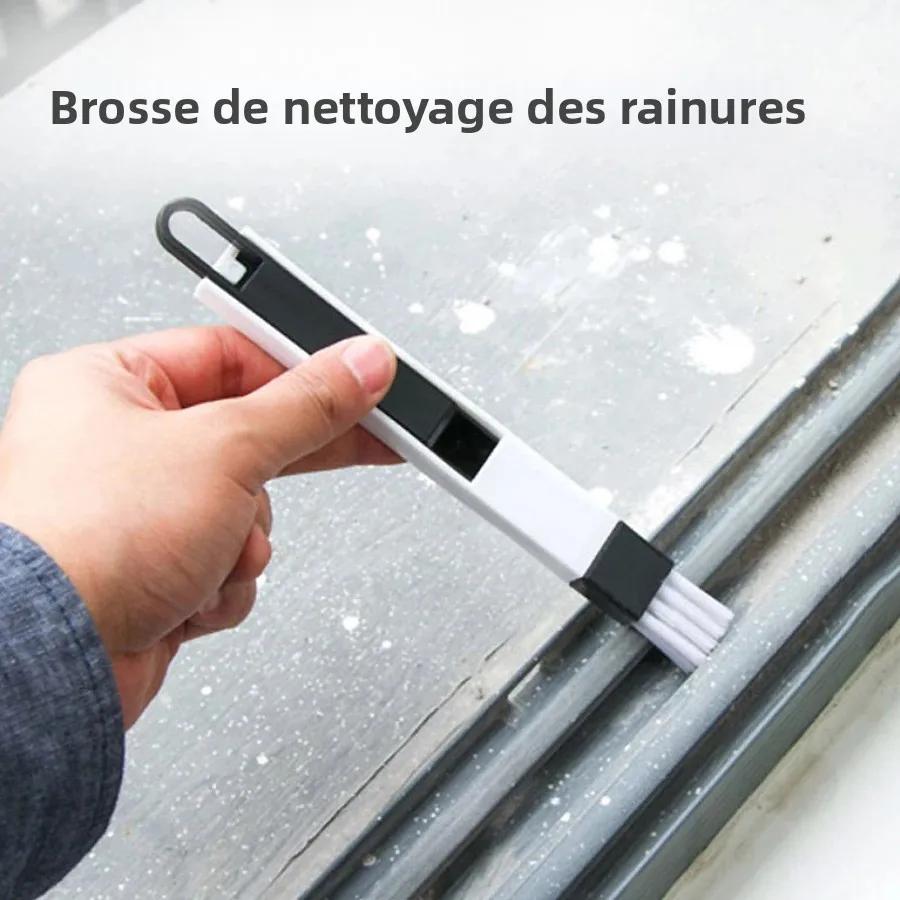 Brosse de nettoyage Portable deux