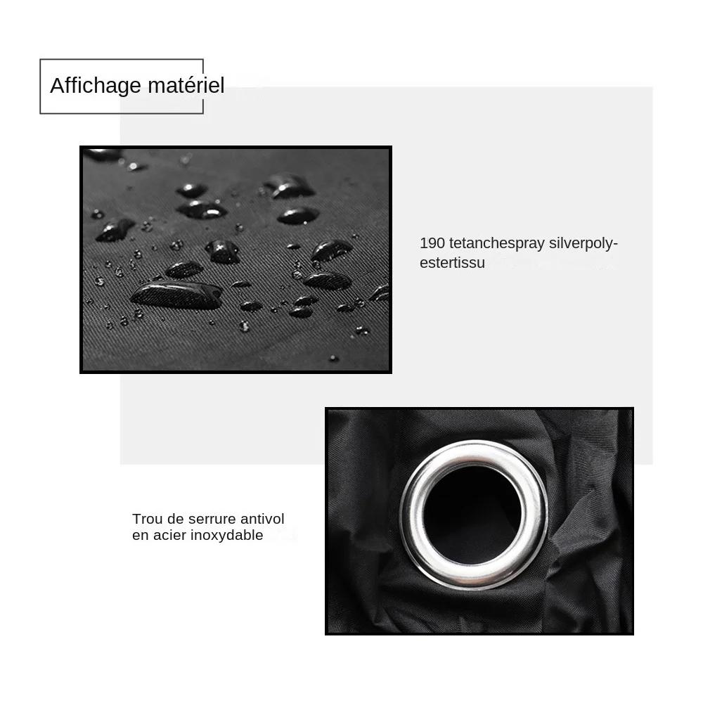 Housse de protection imperméable pour accessoires de Moto