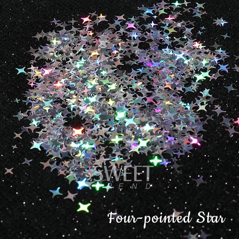 Paillettes holographiques pour ongles