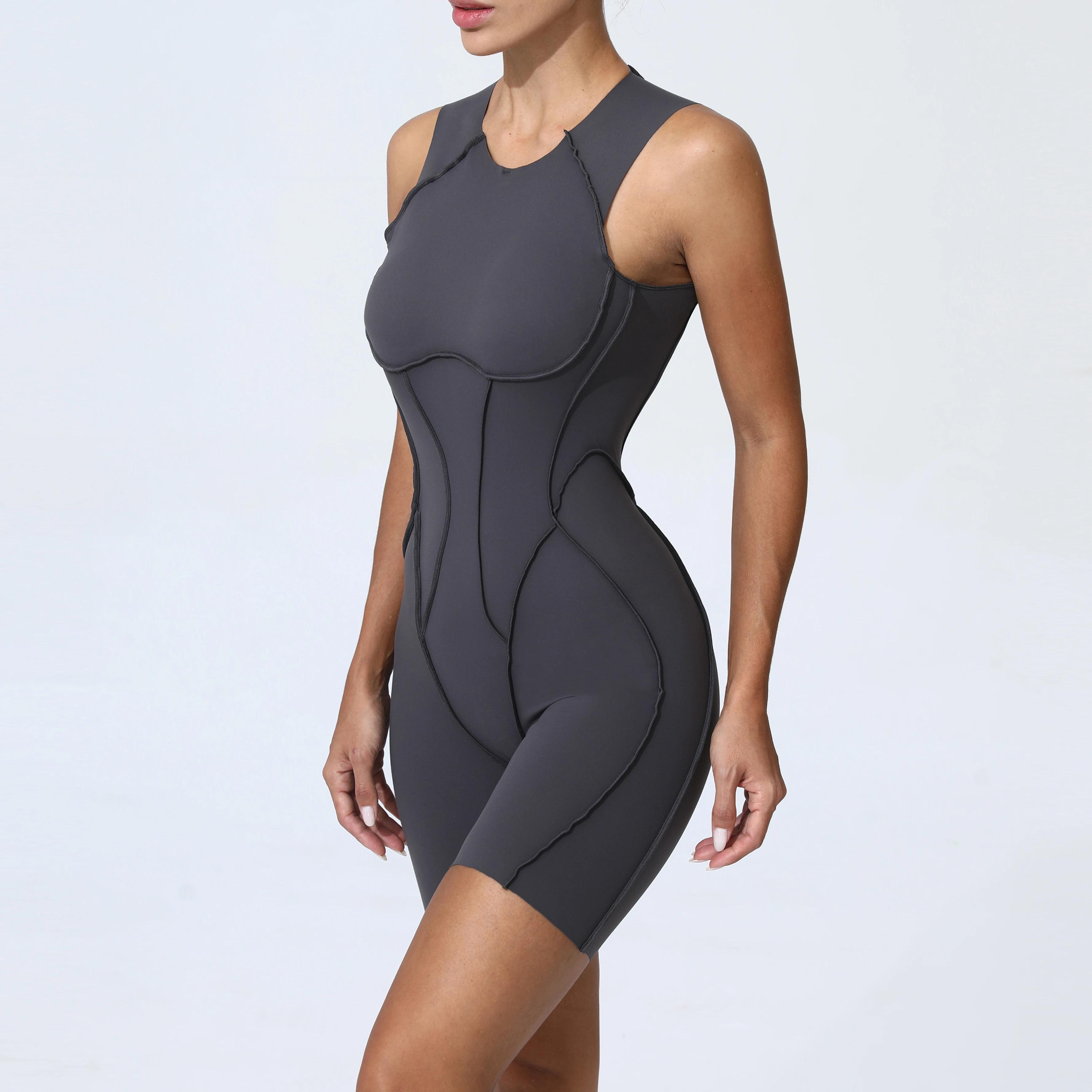 Salopette de sport rembourrage combinaison sportive vêtements