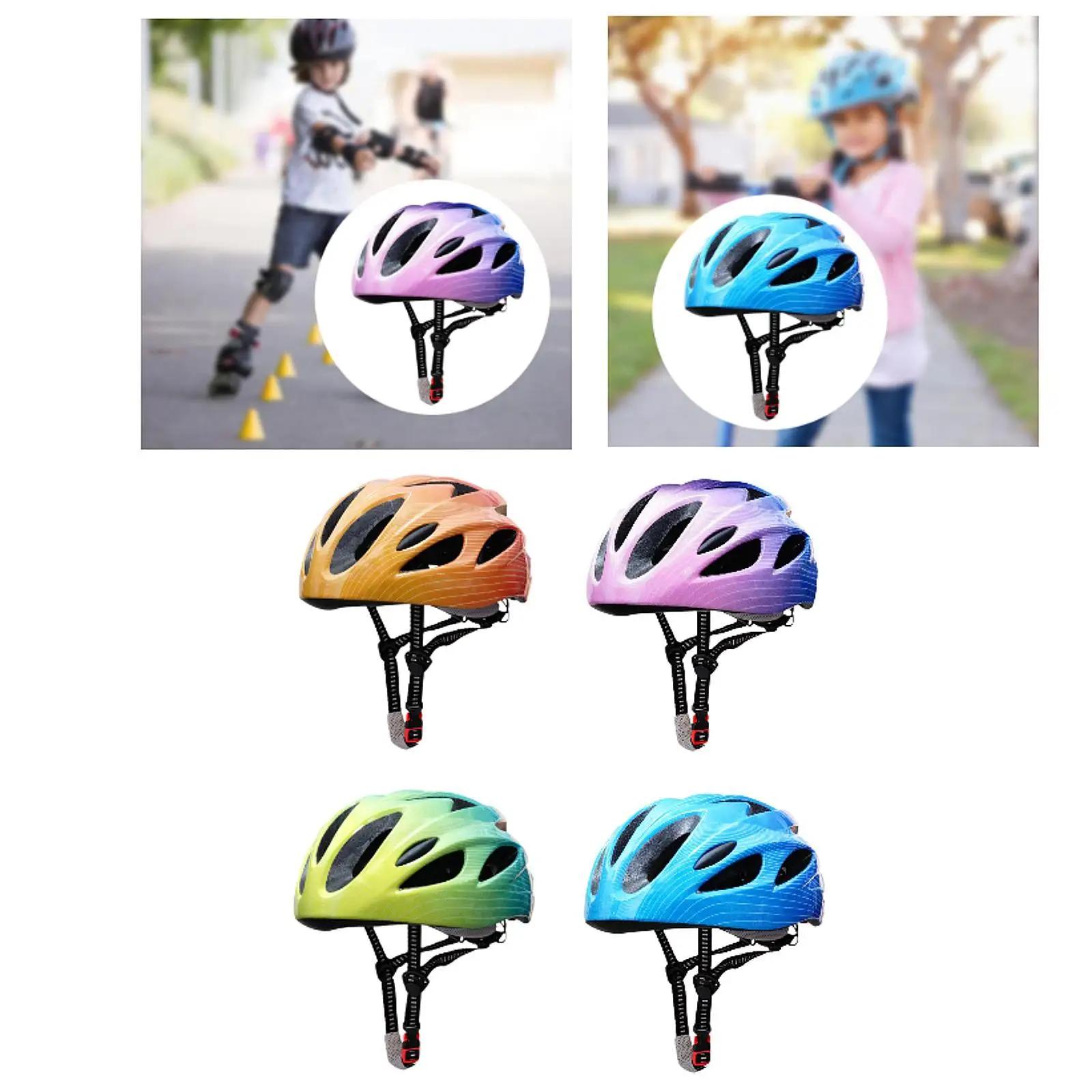 Casque de vélo pour enfants robuste ventilé pour vélo skateboard patinage à roulettes équitation sports de plein air