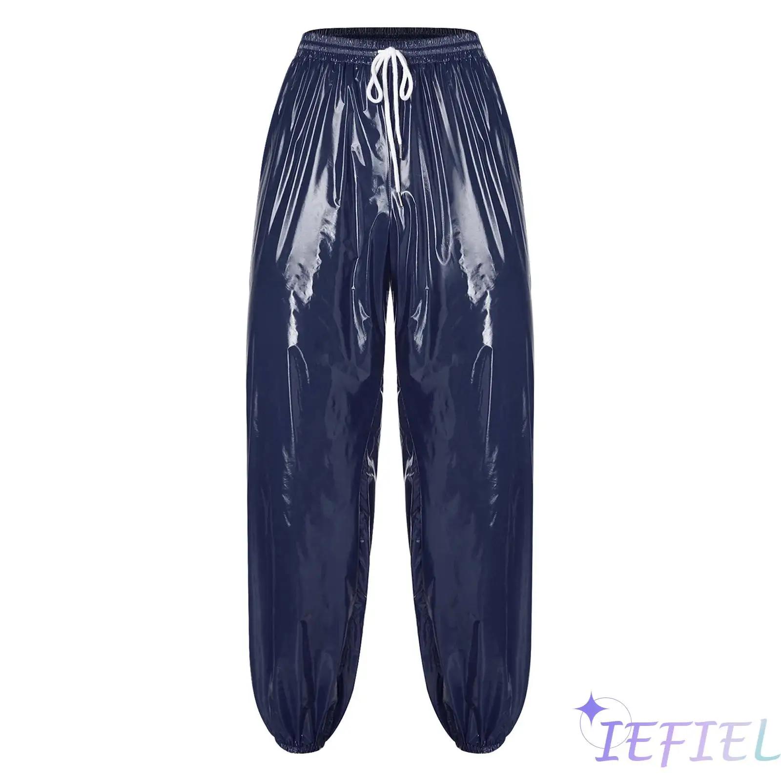 Pantalon long imperméable pour homme avec taille élastique, poche latérale, cordon de serrage pour cyclisme, plage et entraînement