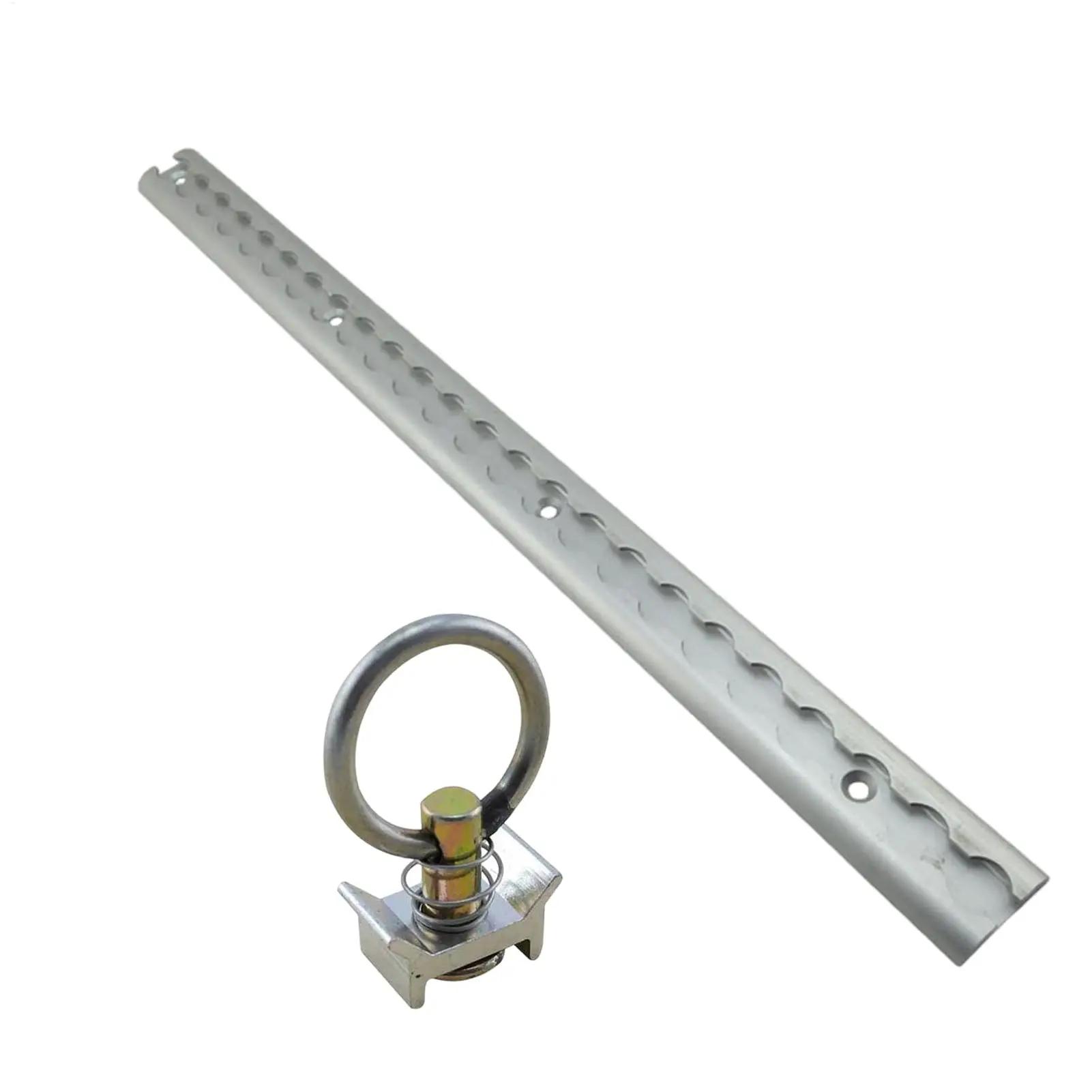 Rail de fixation en aluminium pour remorque fermée