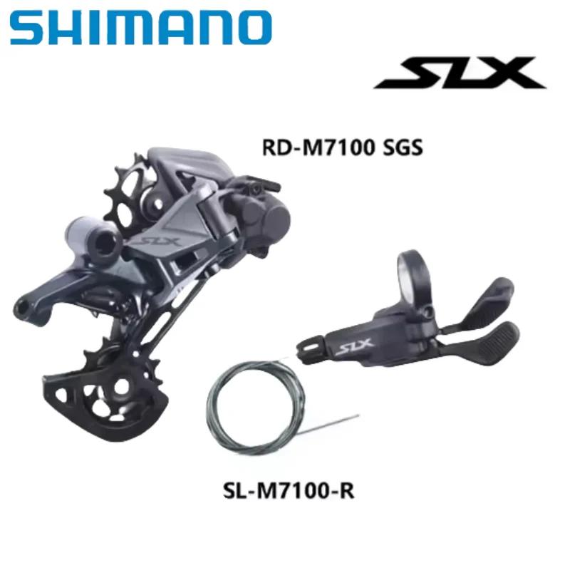 SHIMANO SLX SL-M7100 droit RD-M7100 SGS/RD-M7120 SGS 12 vitesses manette de vitesse dérailleur arrière Original pour vél