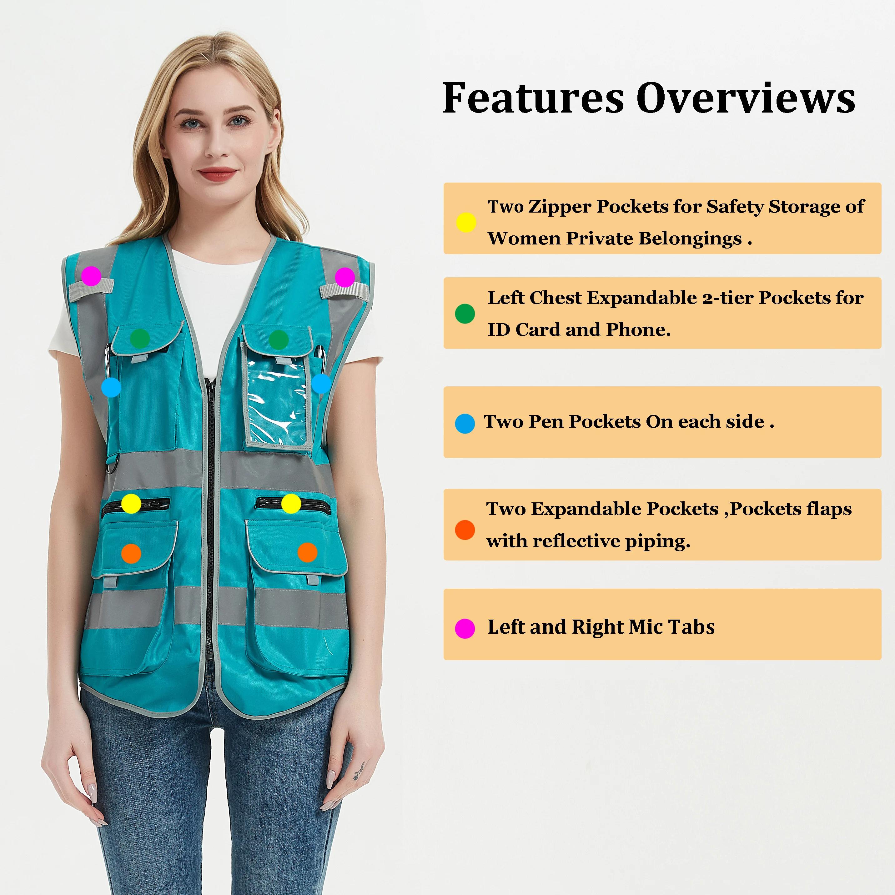 Gilet de Travail pour Femmes