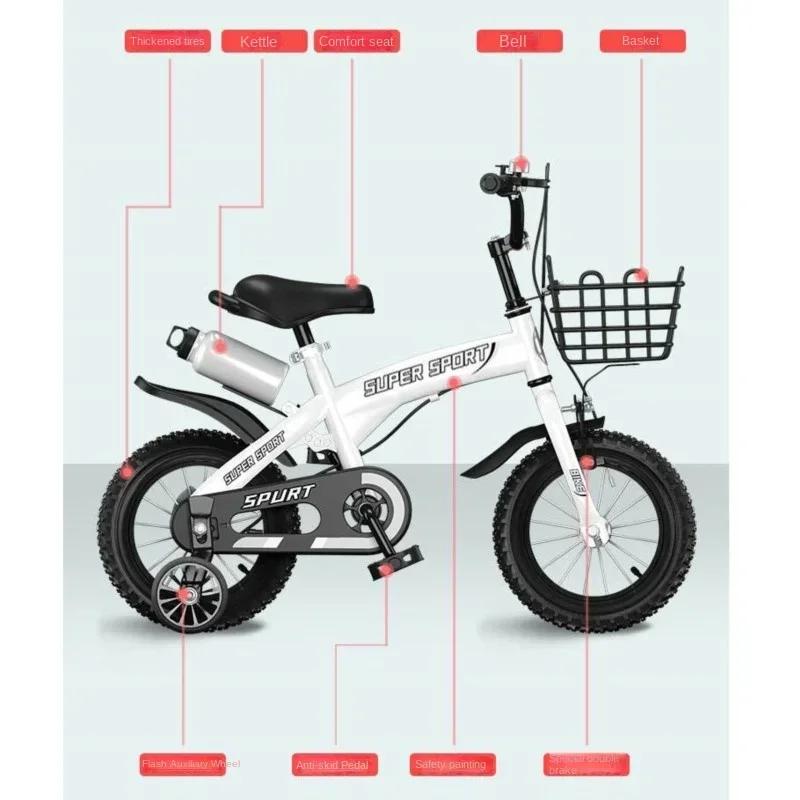 Vélos pour enfants pour garçons âgés de 3 à 10 ans