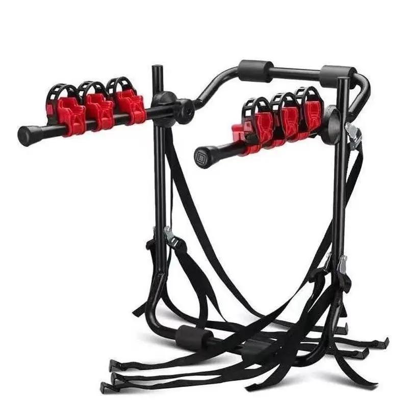Porte-vélos de voiture en acier pour berline