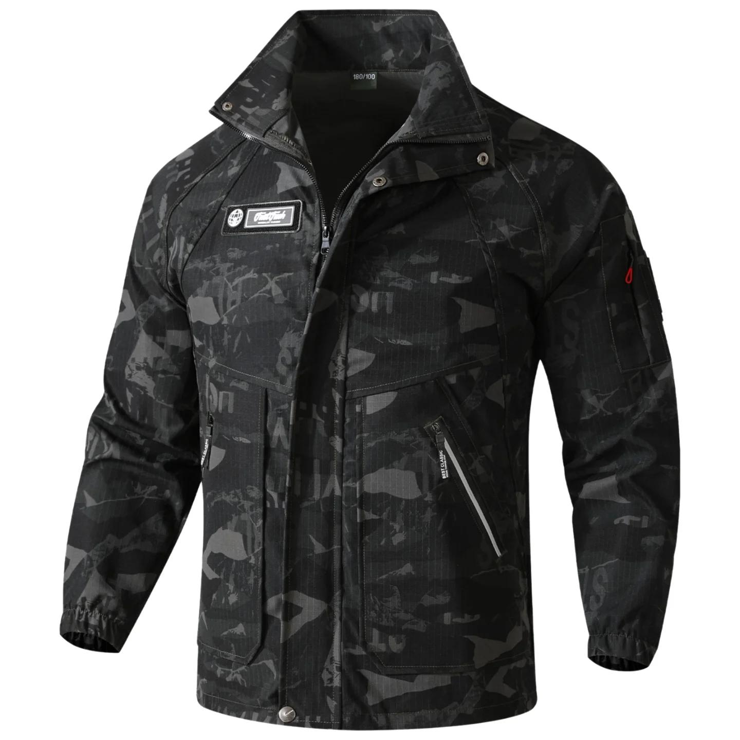 Vêtements de travail pour hommes, anti-usure, coupe ample, combinaison de protection pour la soudure et la réparation, tissu polyester, vêtements de travail printemps-automne