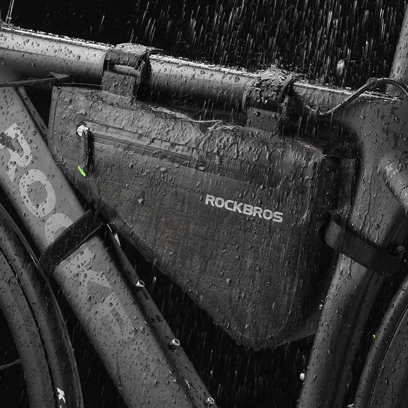 Sac triangulaire de vélo portable