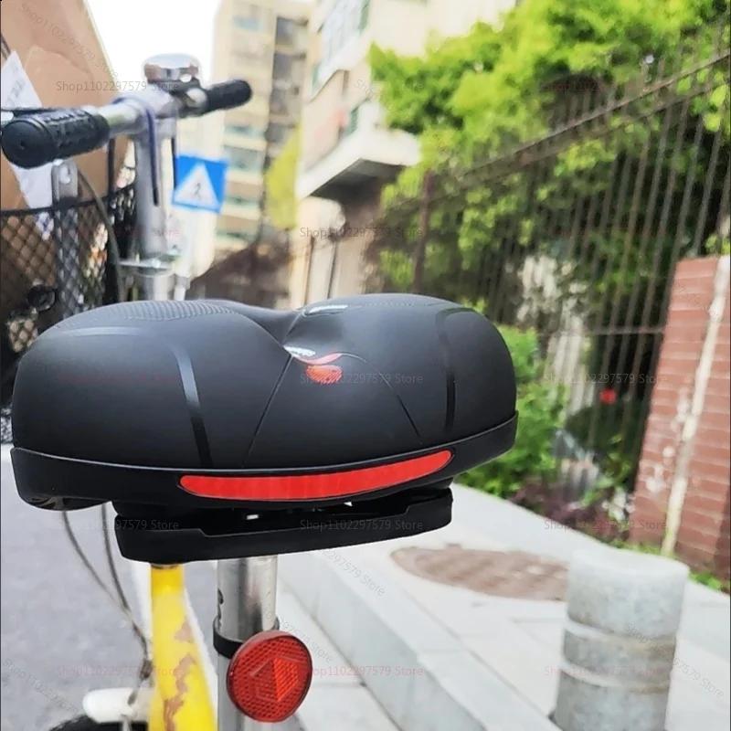 Siège de vélo à double absorption des chocs pour femmes et hommes