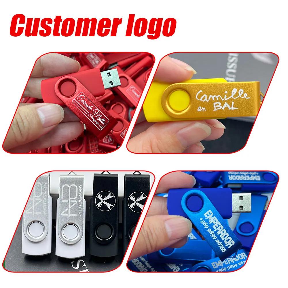 Clé USB avec Logo personnalisé offert