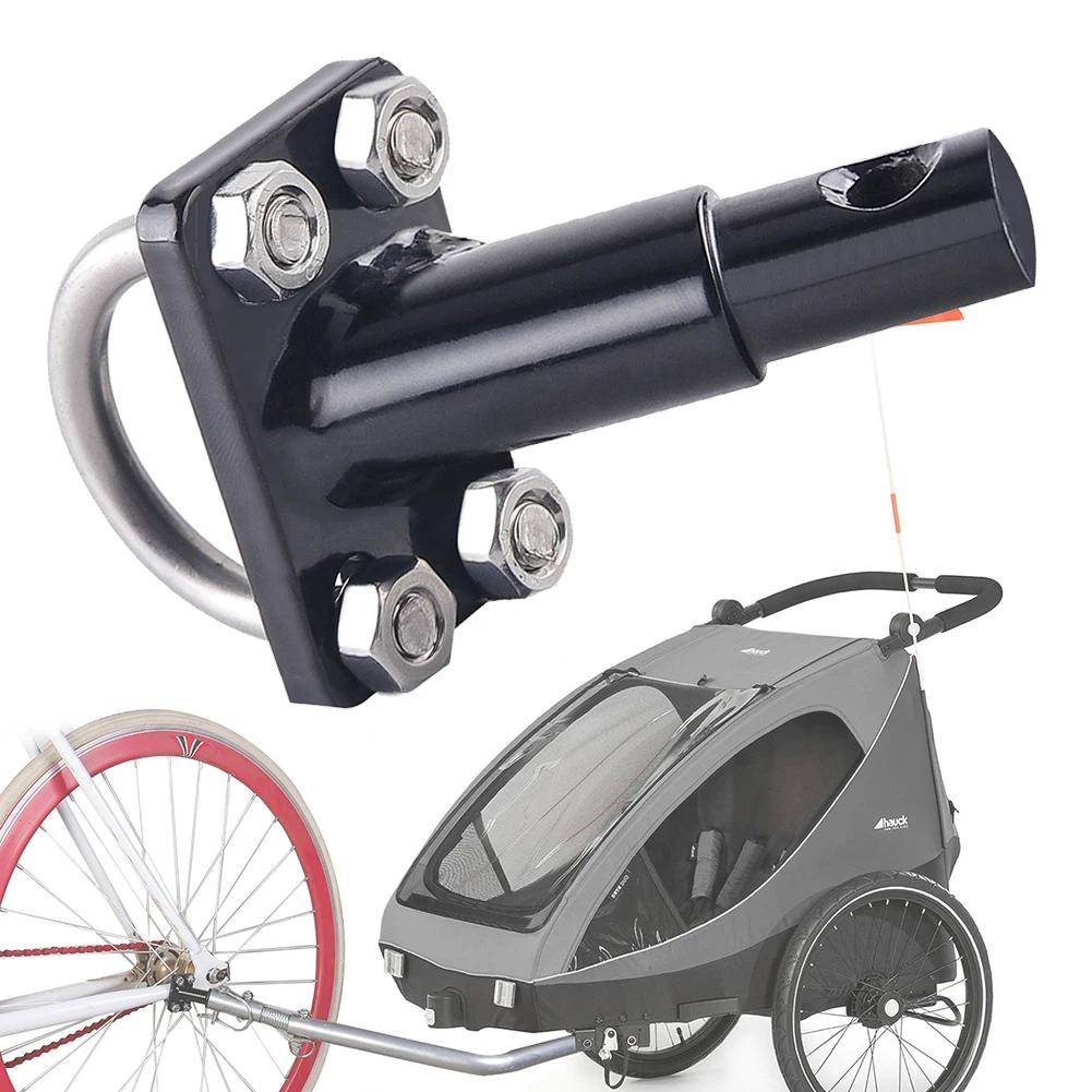 Coupleur de fixation de remorque de vélo, attelage de remorque de vélo, coupleur de remorque de chargement de vélo pour remorques pour enfants et la plupart des vélos