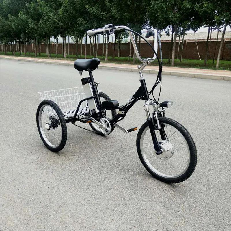 Vélo électrique pliable pour adultes de 20 pouces à 3 roues