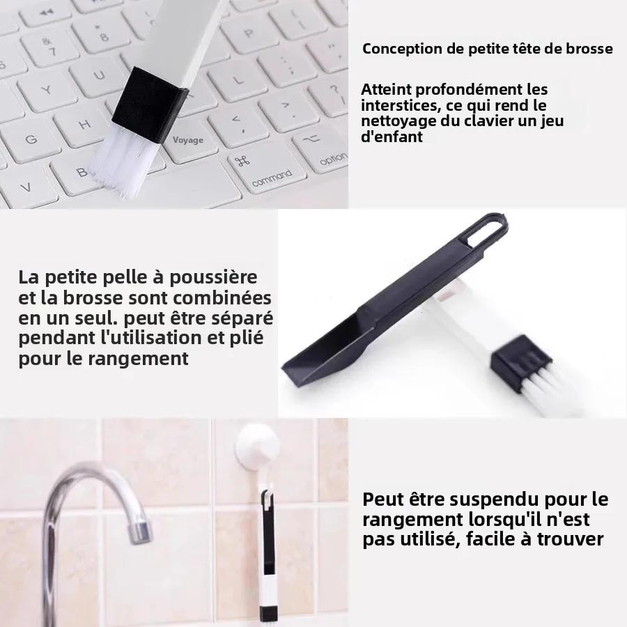 Brosse de nettoyage Portable deux