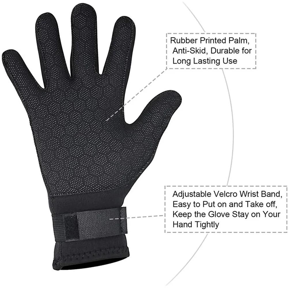 Gants de plongée en néoprène 3mm 5mm