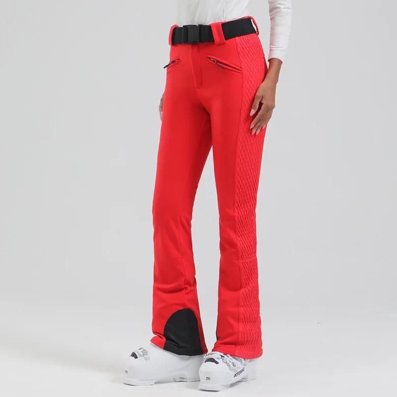 Pantalons de Ski femmes Sport Ski ensemble coupe-vent imperméable vêtements de neige montagne mince Snowboard porter en