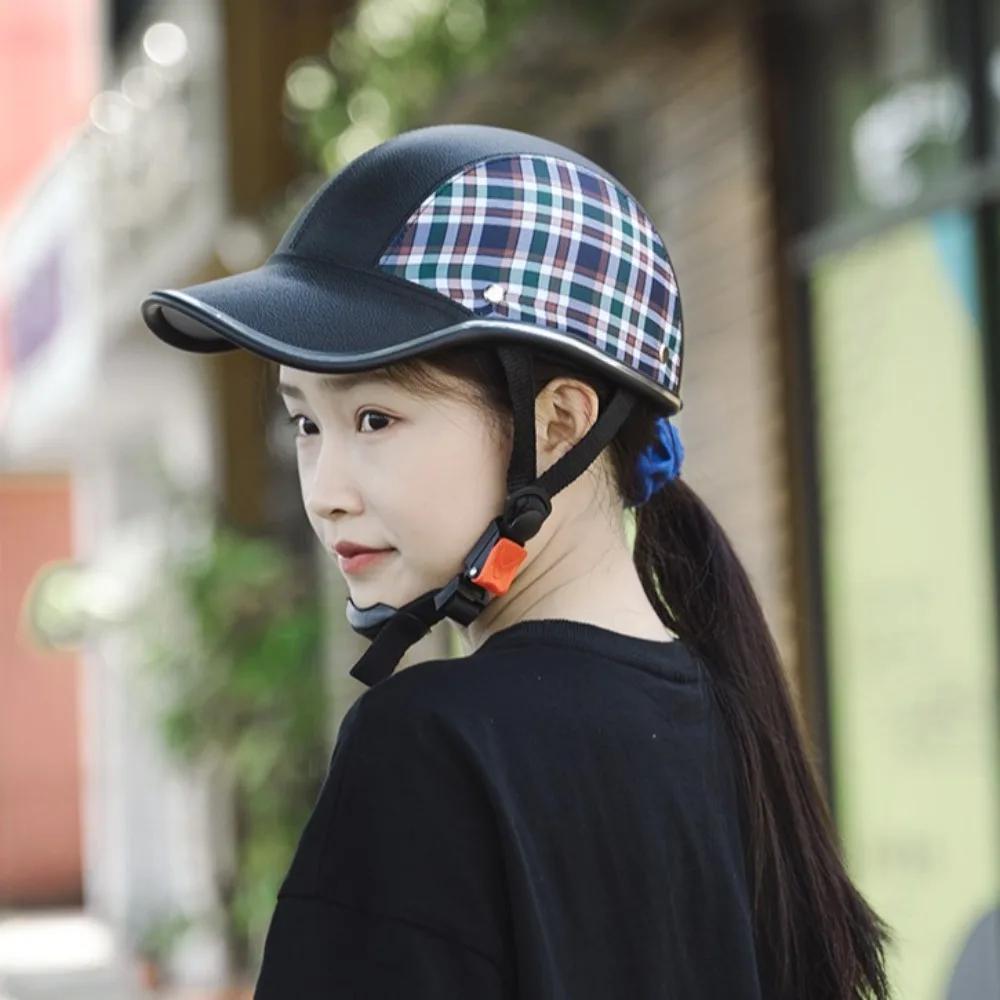 Casque de vélo de style casquette de baseball