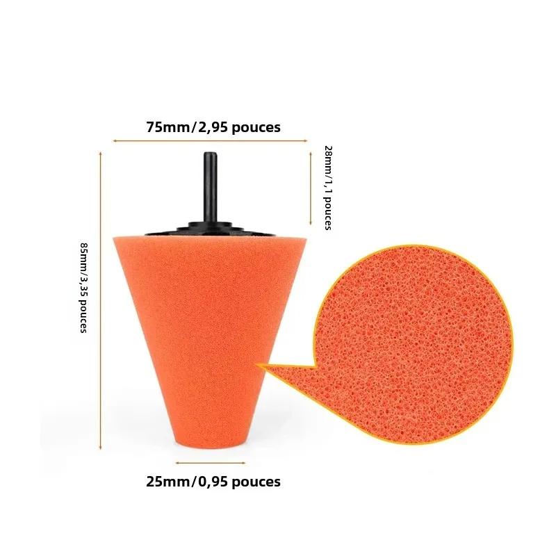 Tampon de polissage de voiture