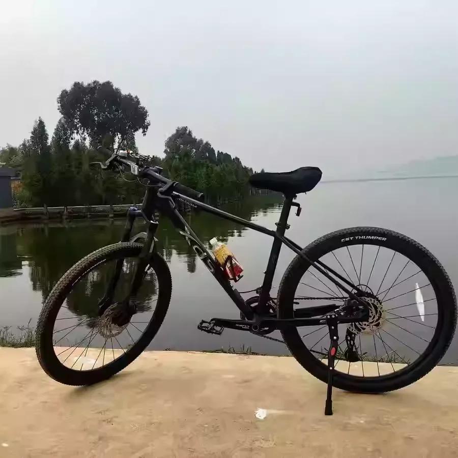 Béquille de vélo stable et durable en alliage d'aluminium, support latéral facile à installer, convient à la plupart des vélos de montagne et de route