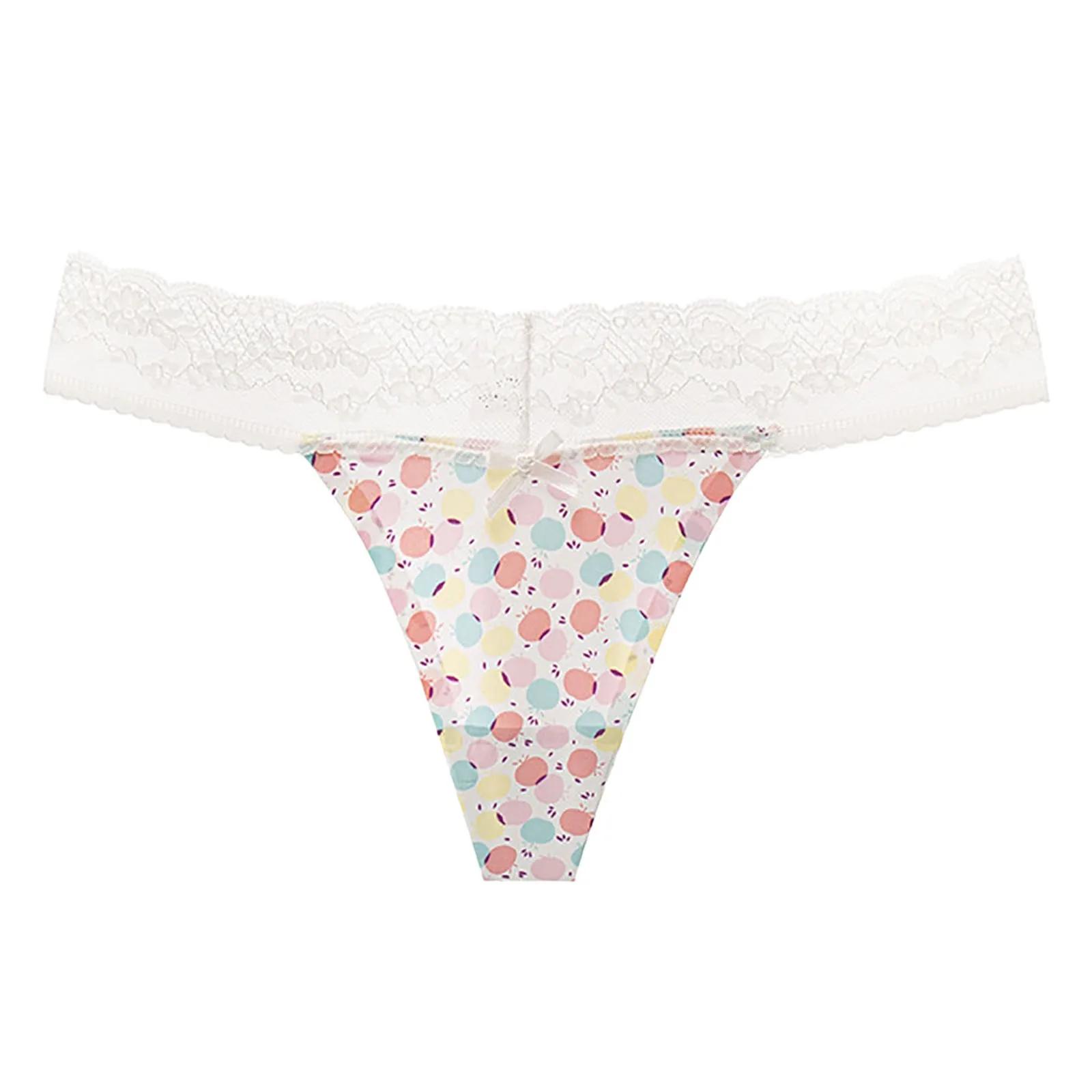 Sous-vêtements transparents taille basse pour femmes