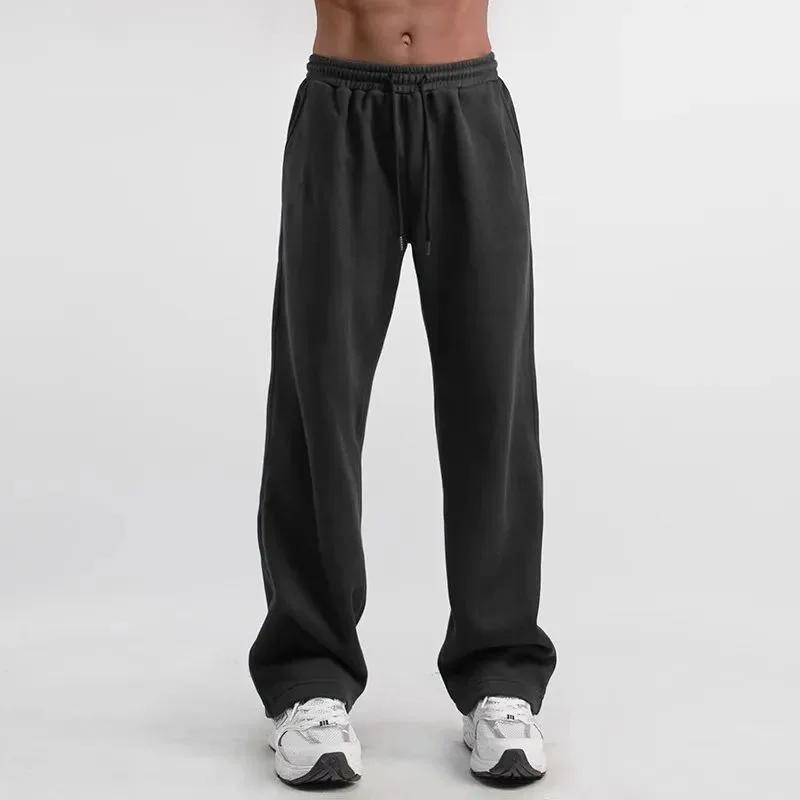 Pantalon de sport en coton pour homme grande taille