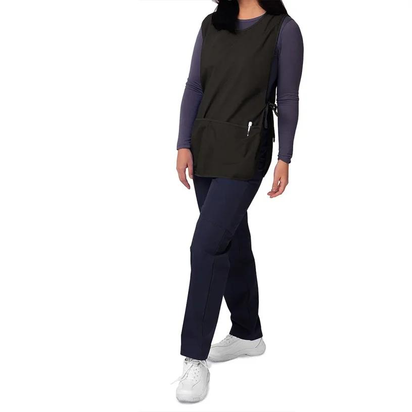 Gilet publicitaire mode uniforme floral de cuisine vêtements de travail pour homme et femme pour nettoyage et services occassions spéciales