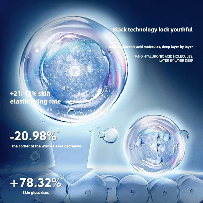 Sérum à l'acide hyaluronique, Anti-âge, hydratant, rétrécit les Pores, Essence blanchissante hydratante pour Instruments à micro-aiguilles, soins pour la peau