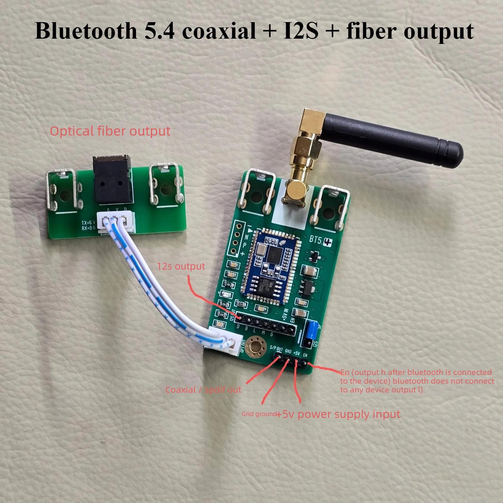Nvarcher QCC5171 Bluetooth 5.3 Sat, AC Tech I2S, sortie coaxiale, carte USD