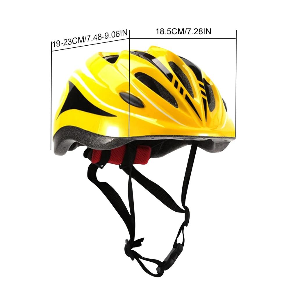 Casque de vélo enfant robuste en polycarbonate et polyéthylène expansé pour vélo, équitation, patinage et randonnée sécurité protection tête enfants activités plein air