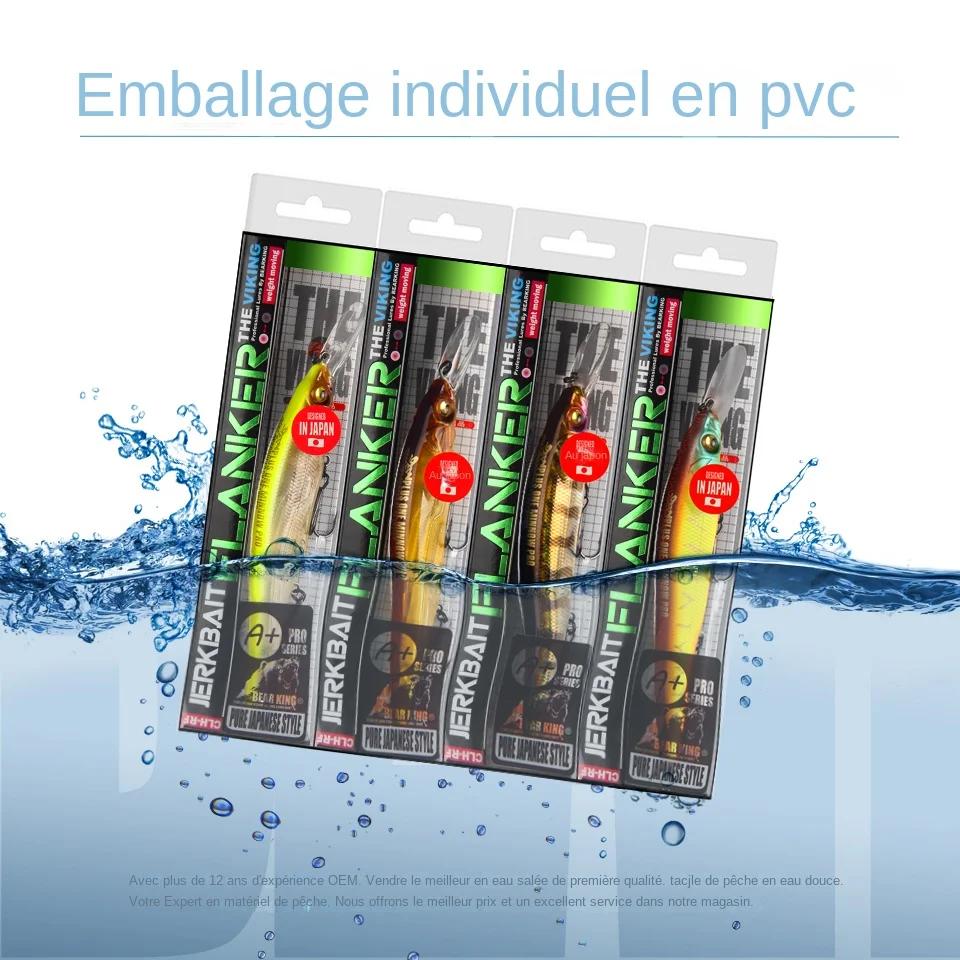 Bearking professionnel Wobbler 110mm 14g plongée 1.8m SP leurres de pêche appâts artificiels prédateur attirail jerkbait