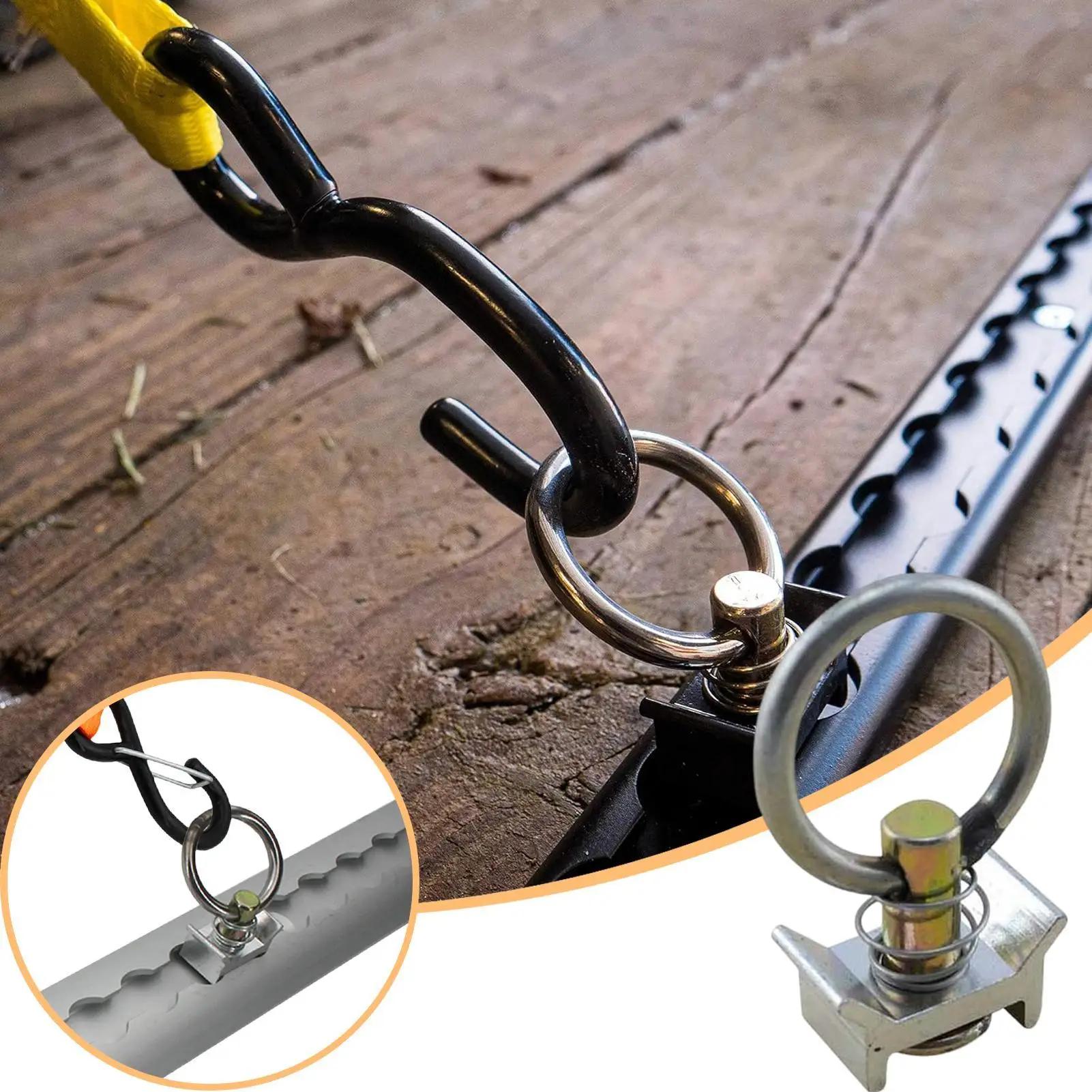 Rail de fixation en aluminium pour remorque