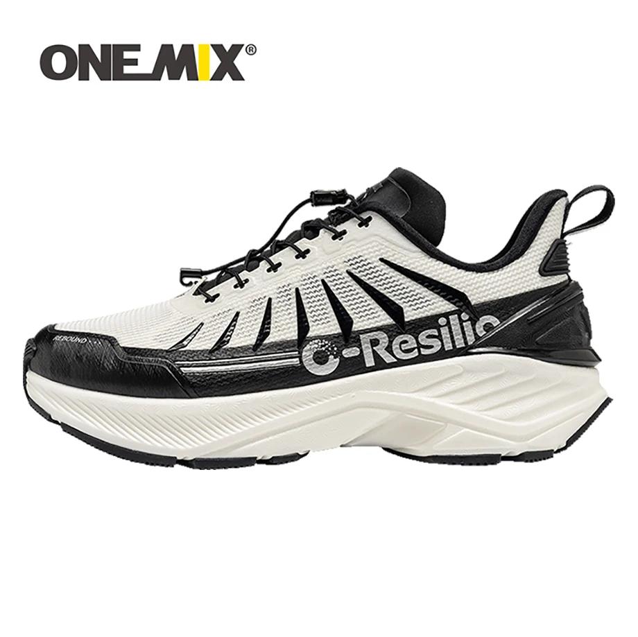 Chaussures de randonnée ONEMIX Outdoor légères et amorties pour hommes et femmes - Antidérapantes