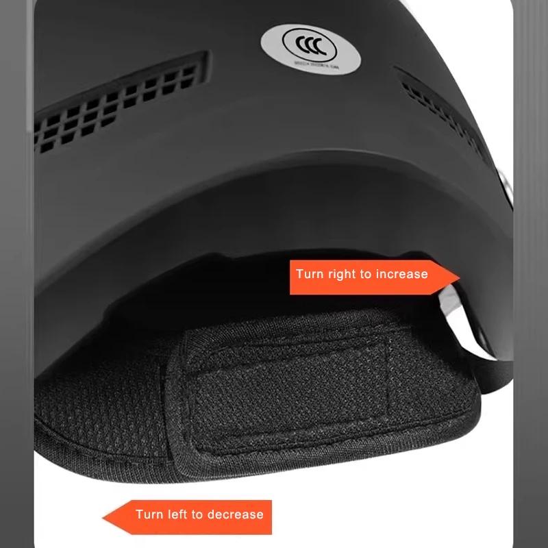 Casque de moto pour hommes femmes classique rétro Scooter Vintage demi-casque ultraléger cyclisme vtt vélo vélo moto casques