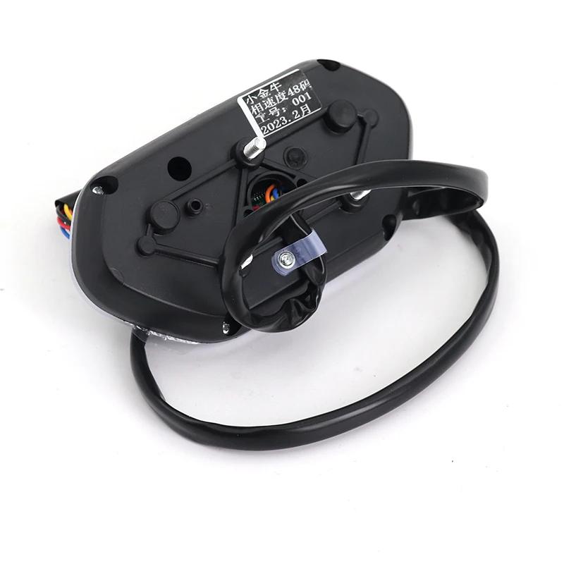 Compteur galvanoplastie LED LCD TingParts scooter Citycoco - Accessoire modifié 60V pour moto