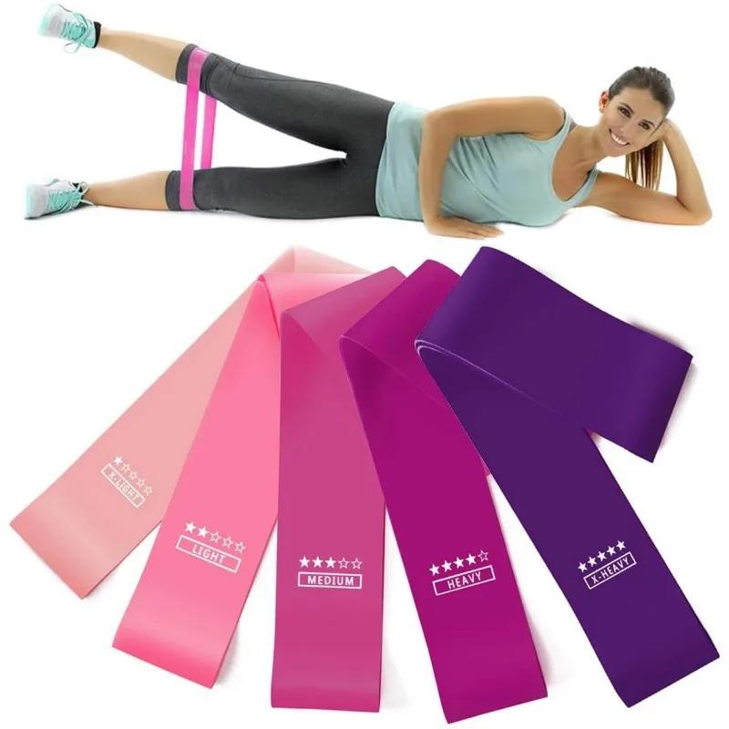 Bandes élastiques pour l'entraînement physique, équipement de musculation, gym, pilates, crossfit