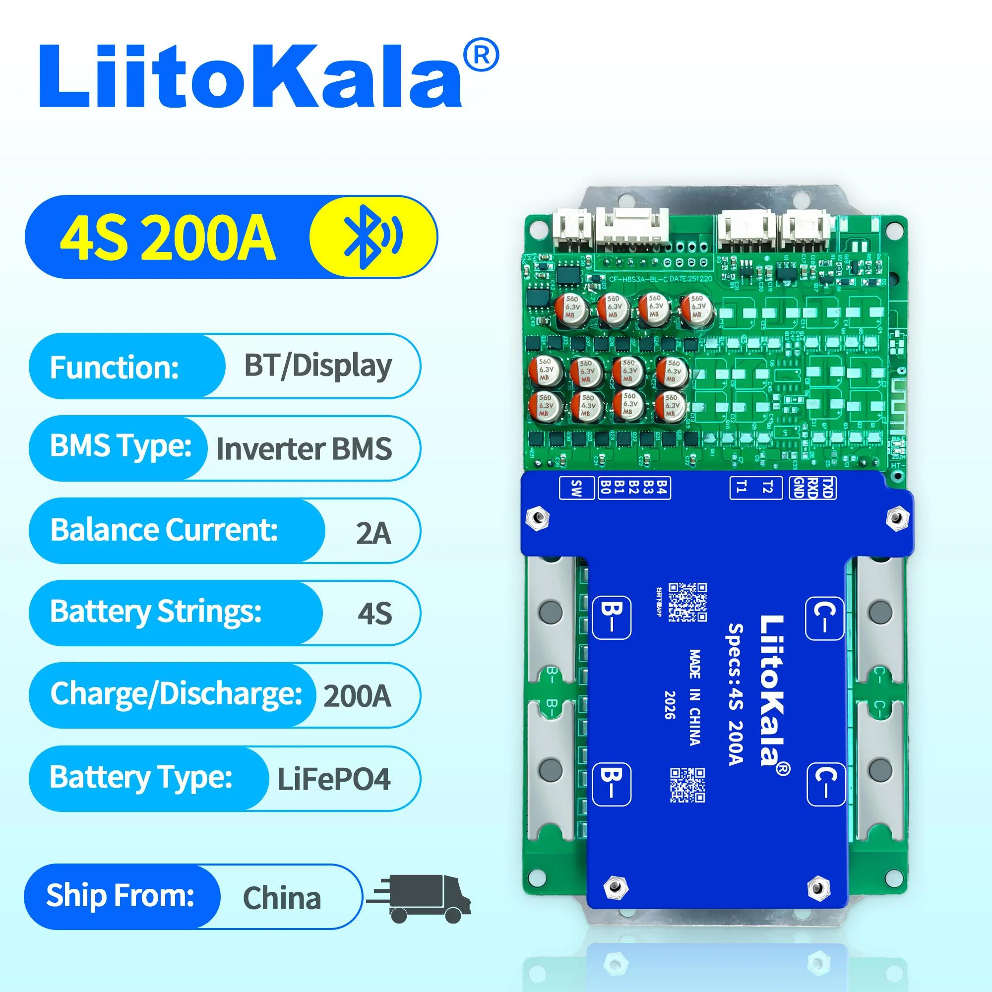 Lifepo4 BMS 4S-12V-100A-BMS pour batterie