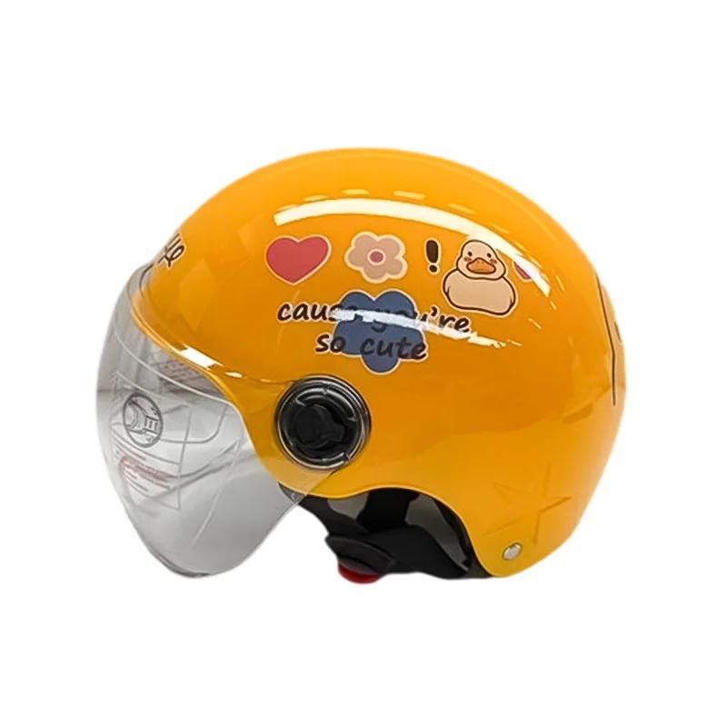 Casque de sécurité de vélo pour enfants de 6 à 12 ans, casque d'équitation, apparence réglable, Ultra-léger, absorbant les chocs, ABS Casco Moto